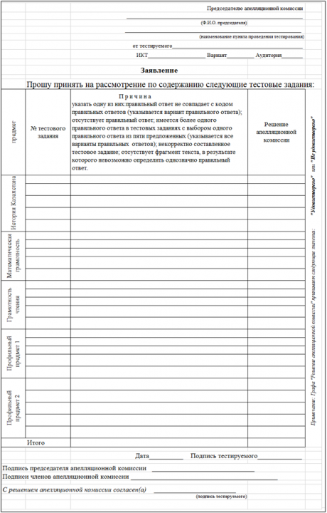ПАМЯТКА  ПО АПЕЛЛЯЦИИ