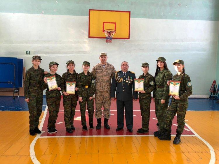 Военно-спортивные соревнования "Қайсар кыздары"