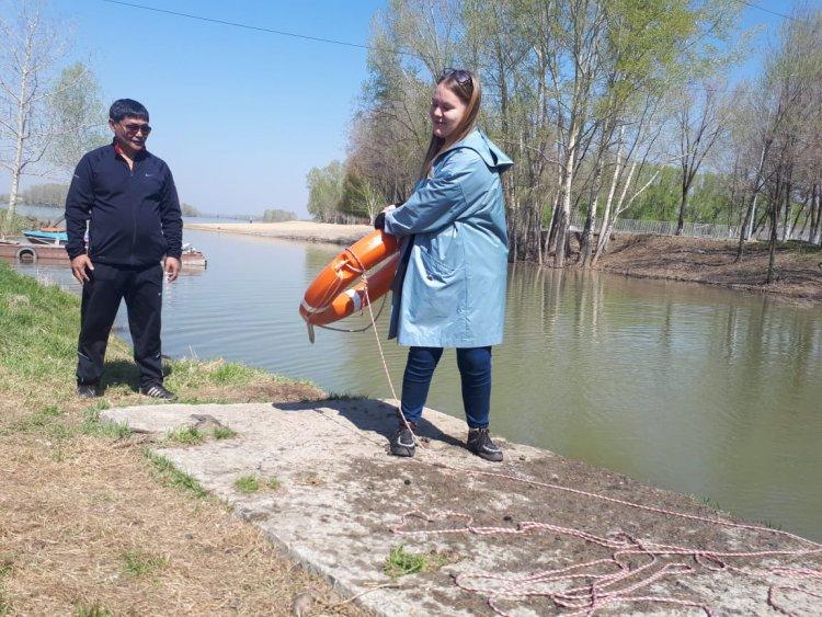 Участие в практических занятиях "Юный спасатель"