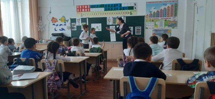Открытое занятие по основам экологии в 0 "Б" классе в рамках методической недели